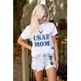 thumbnail image 4 of US Air Force USAF Mom Family Support Women Plus Size Graphic Tee Tees Brisco Brands 5X, 4 of 5