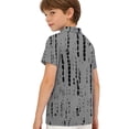 thumbnail image 5 of Abcomgle Kids Polo Shirts Boys 12-14 Short Sleeve Pique Polo Shirts for Boys Button Down Striped Uniform Shirts for Boys Casual Collared Performance Polo Shirts for Boys, 5 of 6
