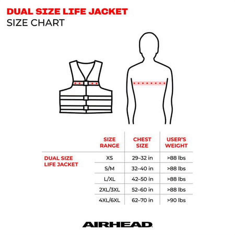 Airhead Trend Women's Life Jacket, XS, Hot Pink