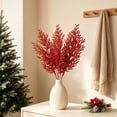 thumbnail image 4 of 2026 Christmas Indoor Home Decor Gold-Glittered Leaf Spray Christmas Decoration And Artificial Colorful Foliage And Home Decor, 4 of 5