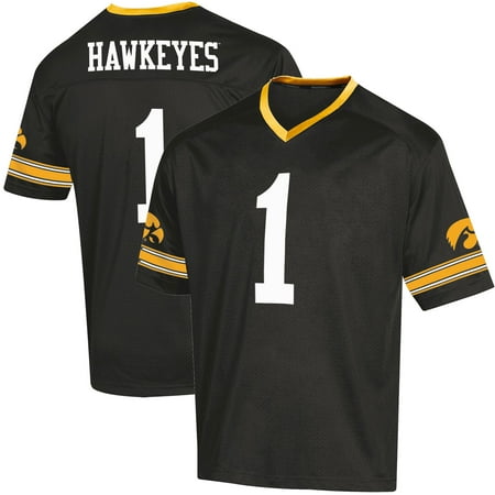 - Toddler Russell Black Iowa Hawkeyes Replica Football Jersey
