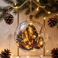 thumbnail image 3 of Glowing Christmas Story Ornament with Warm LED and 3D Mini Holiday Scene Glowing Christmas Story Ornament, 3D Mini Scene, Warm LED Glow, Ready To Hang, Tree And Wreath Decor, 3 of 7
