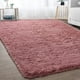 thumbnail image 1 of Alfombra Merelax de felpa suave, grande, peluda, antideslizante, 152 x 244 cm, 1 of 7