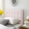 thumbnail image 3 of Modway Lily Biscuit Tufted Twin Performance Velvet Headboard in Pink, 3 of 8