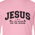 thumbnail image 4 of Inktastic Jesus is the Reason for the Season Long Sleeve Youth T-Shirt, 4 of 5
