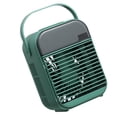 thumbnail image 4 of Mini ventilador, ventilador de aire acondicionado eléctrico ajustable, enfriador de aire por pulverización de agua con contenedor de agua de 200 ml, verde tholdsy HA006508-02B, 4 of 6