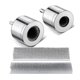 thumbnail image 3 of Limpiador de tuberías de cobre, limpiador de tuberías de 15+22 mm para brocas, cepillo de limpieza de tuberías de metal para tuberías de cobre, limpiador de tuberías para brocas eléctricas, 3 of 3