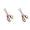 Orange Black, variant on HWHCGZ Orange Black Shears, 5 mm Triangular Scalloped Scissors, Professional Handheld Serrated Crimping Dressmaking Sewing Supplies for Jagged Edge Cutting