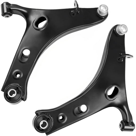 Detroit Axle - Front Lower Control Arms for 2014-2018 Subaru Forester 2015 2016 2017 2 Lower Control Arms w/Ball Joints Assembly Replacement