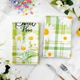thumbnail image 5 of 2 Pack Daisy Kitchen Dish Towels for Kitchen Drying, White Floral Dish Tea Towels for Bathroom Spring Decor, Home Sweet Home Hand Towels Decorative 26 x 18 inch, 5 of 5