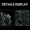 thumbnail image 4 of Remocguys Black Roses Bouquet Building Set Compatible with Lego Flowers Decor Gift for Adults Valentine's Day 1003 Pcs, 4 of 7