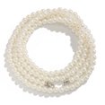 thumbnail image 6 of RUISINERY Adjustable Imitation Pearls Bead Anklet Elegant Foot Chain Pants Chain Beaded Jewelry for Casual And Party Wear, 6 of 7