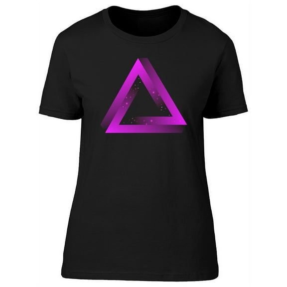 Double Triangle Hipster T-Shirt Women -Image by Shutterstock, Female x-Large