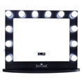 ReignCharm Hollywood Vanity Mirror with Bluetooth Speakers, 12 LED Lights, Dual Outlets & USB