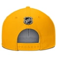 thumbnail image 4 of Men's Fanatics Gold Boston Bruins Authentic Pro Team Rink Snapback Hat, 4 of 4