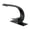 Matte Black, variant on Single Handle Deck Mounted Bathroom Sink Faucet, Brass Lavatory Basin Faucet with 6-inch Cover Plate