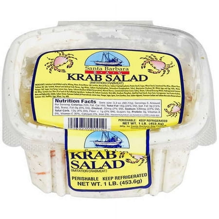 Santa Barbara Bay Imitation Krab Salad, 12 oz