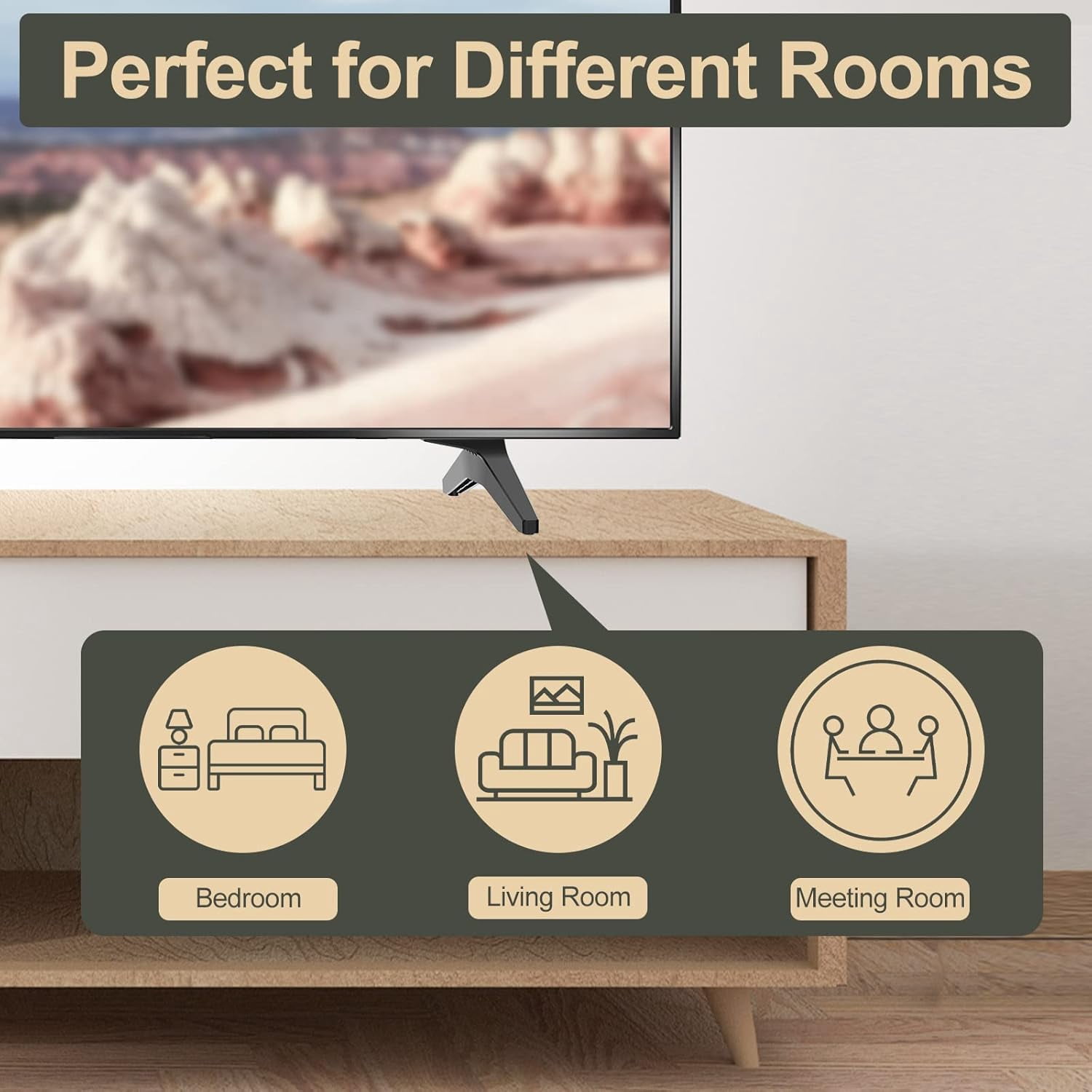 Stand for LG TV Legs Replacement, TV Stand Legs for LG 49 50 55 Inch TV 55UK6500 55UJ6540 55UM7300 55UN6900 55LJ5500UA 49UJ6300 49UK6300 49UM7300 49UN6900 50UK6300 50UK6500 50UM7300 50UN6900 wr Screw