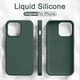 thumbnail image 2 of Liquid Silicone Case For iPhone 11 14 13 12 15 Pro Max Phone Cases For iPhone 13 12 Mini 14 15 7 8 Plus X XR XS Shockproof Cover, 2 of 5