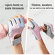 thumbnail image 3 of Guantes Gym Tacticos Pesas Crossfit Gimnasio Gris Fluido Rosa M, 3 of 5