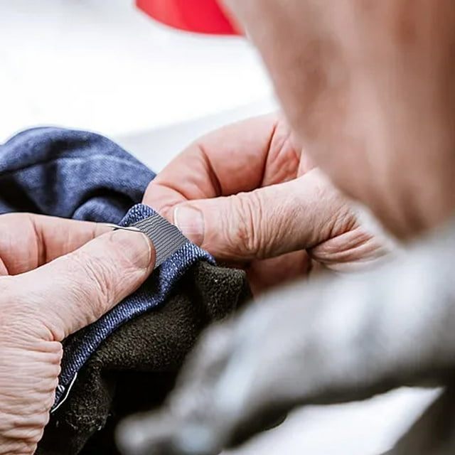 LPSSTORE Bande d'Ourlet Activée par la Chaleur Sans Couture Fixateur de Jambe Réglable pour Modifications de Vêtements DIY