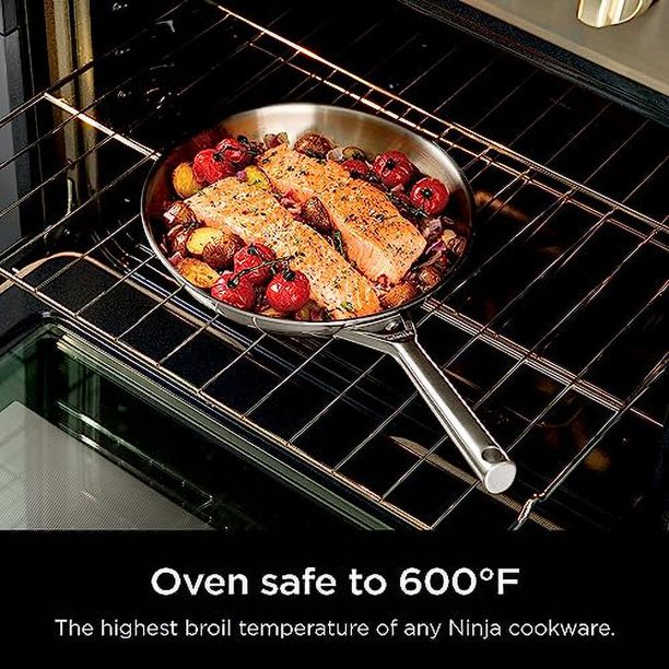 Ninja C99012 EverClad Commercial-Grade Stainless Steel Cookware