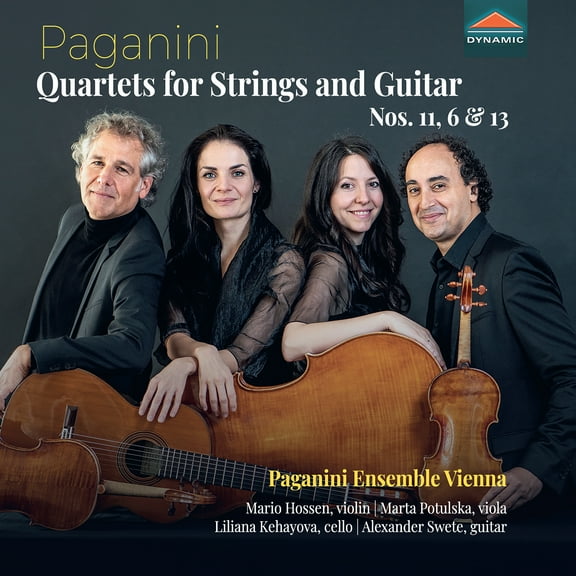 Paganini Ensemble Vienna - Quartets for Strings & Guitar Nos. 11, 6 & 13 - Music & Performance - CD