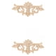thumbnail image 2 of Yuarrent Muebles Con Esquinas De Tallada Elegante Y Fácil De Instalar Fácil De Pintar Y Recuperar 16*7.5 cm 2Conjunto, 2 of 6
