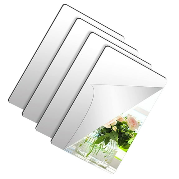 TEHAUX Mirror for Office Interior Designers 4Pcs 6x3.9in