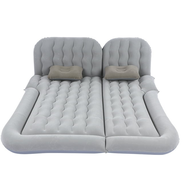 Matelas de Voiture, Lit Gonflable de Voyage Multifonction 2-en-1 Lit de Voyage de Voiture Réponse Rapide