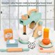 thumbnail image 2 of Childrens Toy Mixer,Childrens Role-Playing Wooden Toys | Food Mixer Kids Early Educational Gift for Girls and Boys, 2 of 4