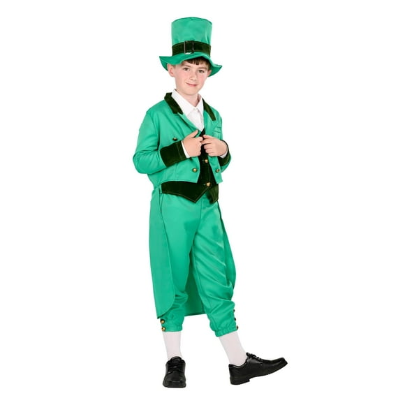 Disfraz de duende para niños Orion, color verde, talla grande