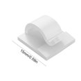 thumbnail image 4 of Clip Cable para Luces Navideñas (ballena Un Orificio) Color Blanco 10 Uds., 4 of 4