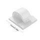 thumbnail image 4 of Clip Cable para Luces Navideñas (ballena Un Orificio) Color Blanco 10 Uds., 4 of 5