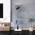 thumbnail image 2 of 4 - Shelf White Glass One - Door Cabinet / Right for Trophy Display, 2 of 4