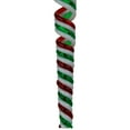thumbnail image 6 of Northlight Pack of 4 Red, White and Green Candy Curls Christmas Ornaments 7", 6 of 7