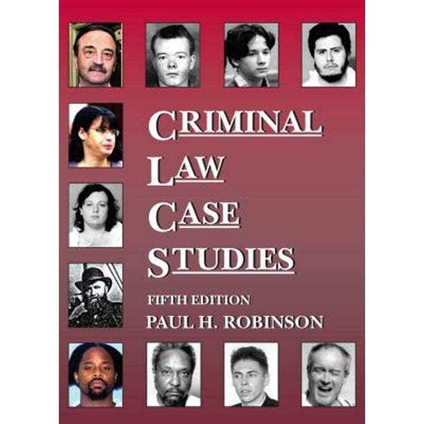 Criminal Law Case Studies