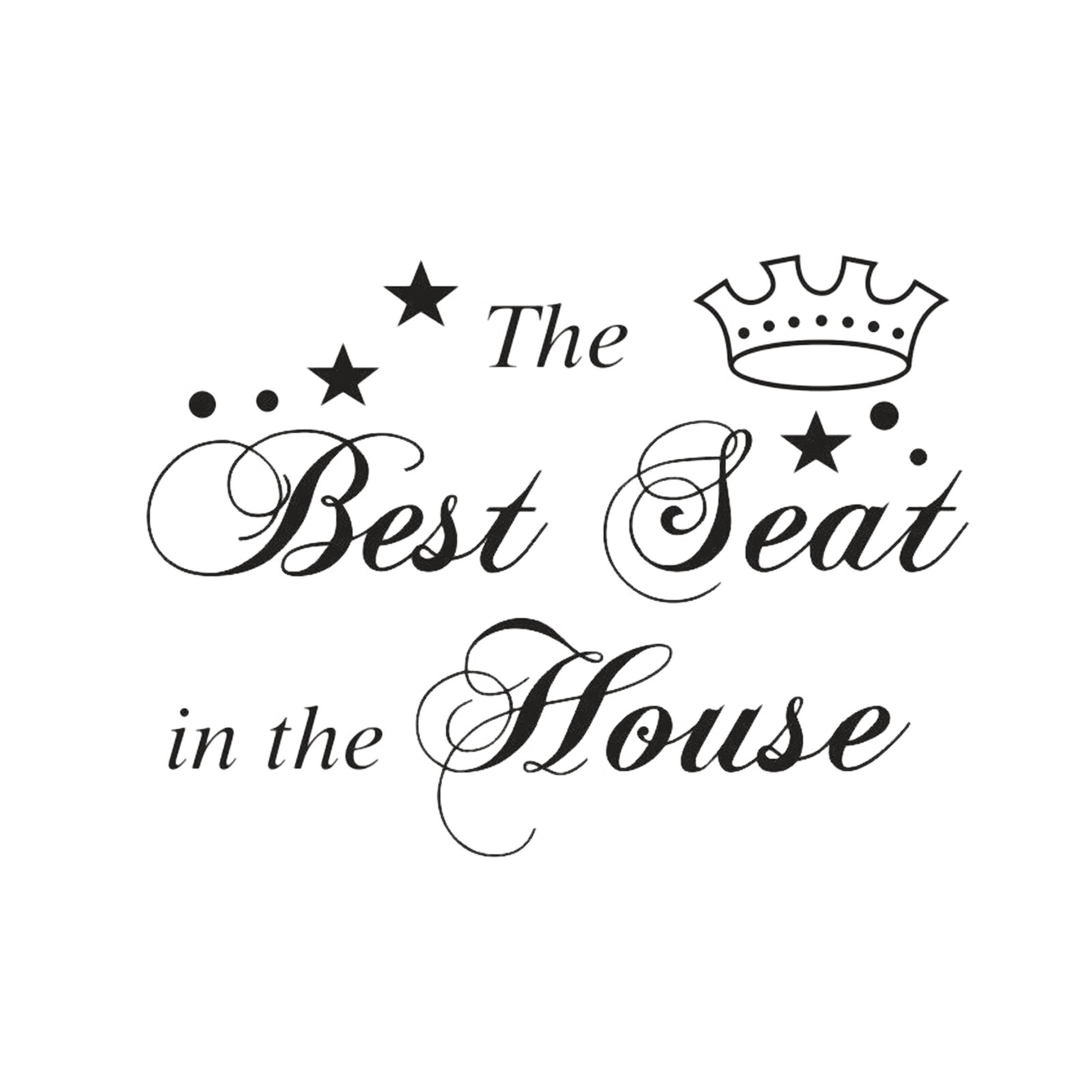 Jpgif Funny Toilet Sticker Waterproof Wall Decals Bathroom Wall