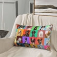 thumbnail image 5 of Goofa Cute doggies Pattern Pillow Case – Plush & Soft Cushion Cover, Hypoallergenic Throw Pillow Case for Comfortable Sleep with Envelope Closure-20"x30", 5 of 6