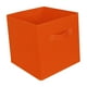 thumbnail image 4 of Cubo de almacenamiento plegable, cesta abierta, cesto de ropa plegable para la familia naranja, 4 of 9