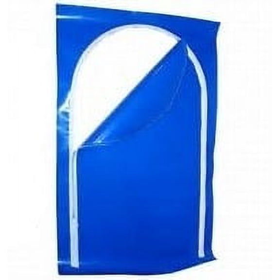 30 x 36 Blue Shrink Wrap Door Zipper Access Door