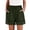 Army Green, variant on Chbgutlmr Womens Shorts Elastic Waist Lace Blocked Hollow out Bottom Shorts Casual Loose Summer Dressy Comfy Beach Shorts