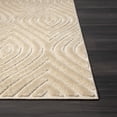 thumbnail image 5 of Laddha Home Designs 5' x 7' Geometric Trellis Indoor Outdoor Area Throw Rug - Beige, 5 of 9