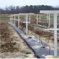 thumbnail image 2 of Mr. Garden 7" x 2" White Fiberglass Asymmetrical Trellis (2 Pack), 2 of 3