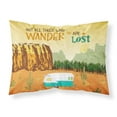 thumbnail image 1 of Carolines Treasures VHA3025PILLOWCASE Retro Camper Camping Wander Fabric Standard Pillowcase, 1 of 2