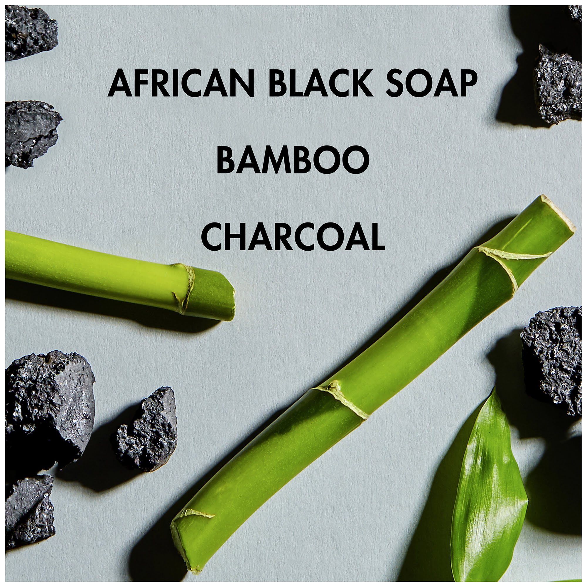 SheaMoisture African Black Soap Bamboo Charcoal Detoxifying Foaming Face Wash, 8 fl oz - image 4 of 8