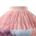 thumbnail image 5 of XXWXYD Girls Pleated Tu𝗍u Skirt Multi Layer Fluff𝗒 Tulle Ballet Pettiskirt Princess Par𝗍y Dress Up Short Skirt Birthday Costum𝖾 Flared Dance Wear Toddler, 5 of 5