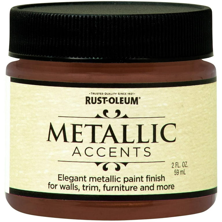 Rust Oleum 255336 Metallic Accents Paint 2 oz Copper Penny