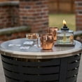 thumbnail image 2 of TIKI Metal Tabletop Cover 25.6" for TIKI Patio Fire Pit – Durable Gold Fire Pit Lid & Protective Cover for Outdoor Smokeless Fire Pit, 2 of 6