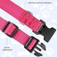 thumbnail image 3 of Minzimin 1Pcs Reflective Dog Collar, Sturdy Nylon Collars for Puppy and Extra Small Girl and Boy Dogs, Adjustable Dog Collar with Quick Release Buckle, 3 of 6